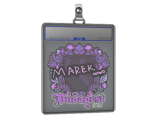 Item Sticker Slab | Marek | Budapest 2025