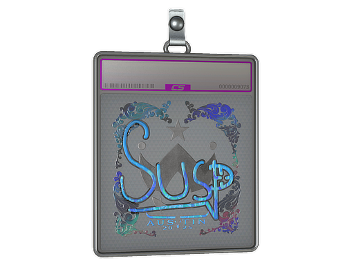 Item Sticker Slab | susp (Holo) | Austin 2025