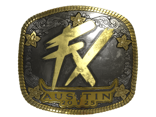 Item Sticker | Fluxo (Gold) | Austin 2025