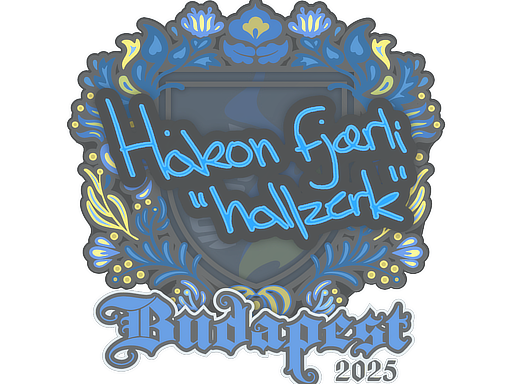 Item Sticker | hallzerk | Budapest 2025