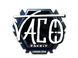 Item Sticker | TACO (Foil) | London 2018