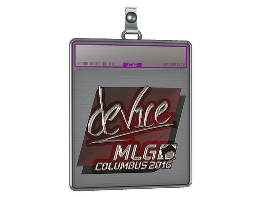 Item Sticker Slab | device (Foil) | MLG Columbus 2016