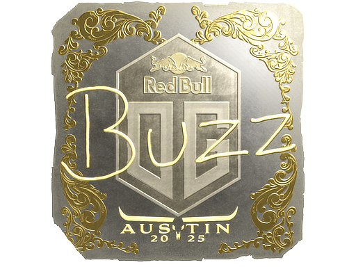 Item Sticker | Buzz (Gold) | Austin 2025