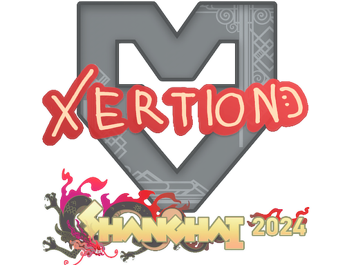 Item Sticker | xertioN | Shanghai 2024
