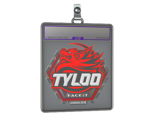 Item Sticker Slab | Tyloo (Holo) | London 2018