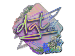 Item Sticker | dgt (Holo) | Rio 2022