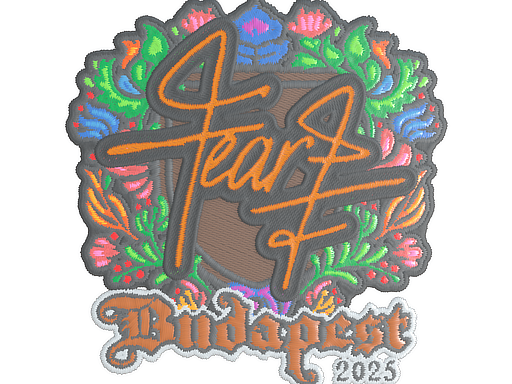 Item Sticker | fEAR (Embroidered) | Budapest 2025