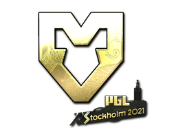 Item Sticker | MOUZ (Gold) | Stockholm 2021