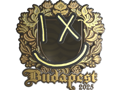 Item Sticker | lux (Gold) | Budapest 2025