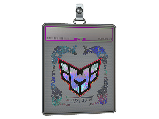 Item Sticker Slab | HEROIC (Holo) | Austin 2025