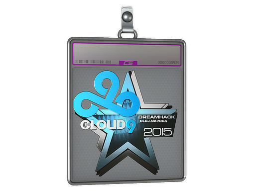 Item Sticker Slab | Cloud9 (Foil) | Cluj-Napoca 2015