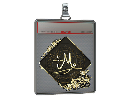 Item Sticker Slab | iM (Gold) | Rio 2022
