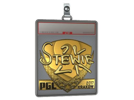 Item Sticker Slab | Stewie2K (Gold) | Krakow 2017