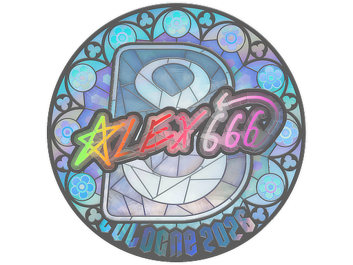Item Sticker | alex666 (Holo) | Cologne 2026