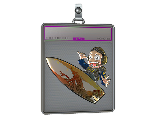 Item Sticker Slab | Dragon Lore Surf Ava (Foil)