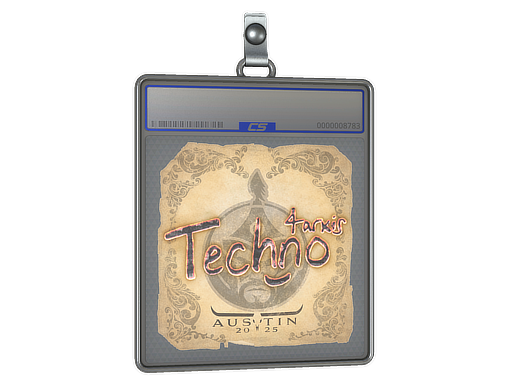 Item Sticker Slab | Techno4K | Austin 2025