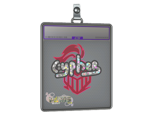 Item Sticker Slab | Cypher (Glitter) | Paris 2023