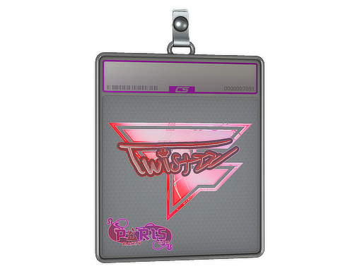 Item Sticker Slab | Twistzz (Holo) | Paris 2023