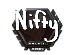 Item Sticker | Nifty | London 2018