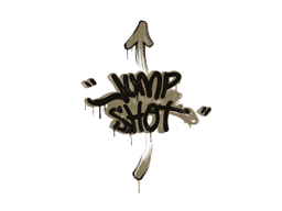 Item Sealed Graffiti | Jump Shot (Dust Brown)