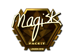 Item Sticker | Magisk (Gold) | London 2018