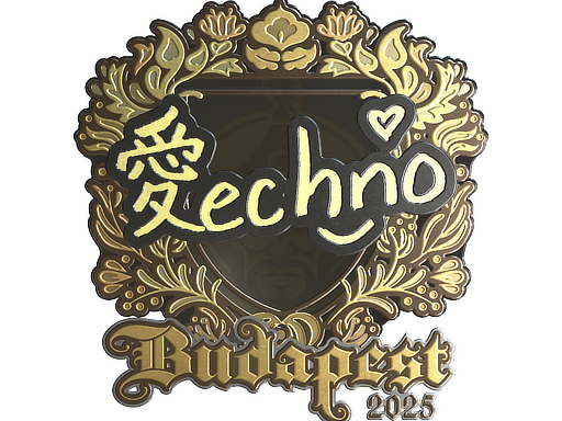 Item Sticker | Techno4K (Gold) | Budapest 2025