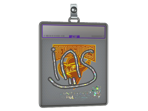 Item Sticker Slab | ins (Glitter) | Antwerp 2022
