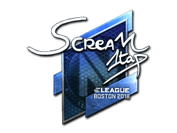 Item Sticker | ScreaM (Foil) | Boston 2018