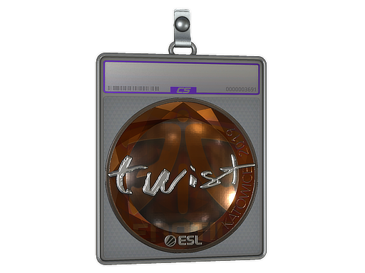 Item Sticker Slab | twist (Foil) | Katowice 2019