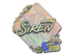 Item Sticker | S1ren (Holo) | Rio 2022