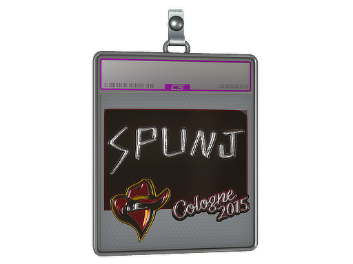 Item Sticker Slab | SPUNJ (Foil) | Cologne 2015