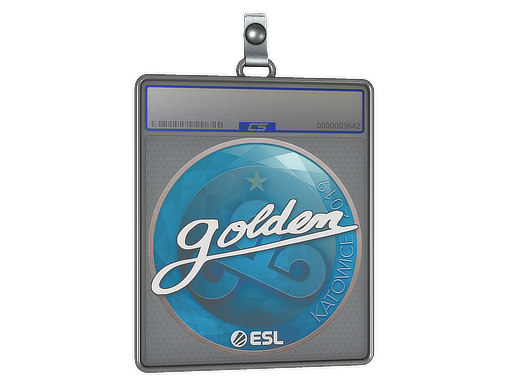 Item Sticker Slab | Golden | Katowice 2019