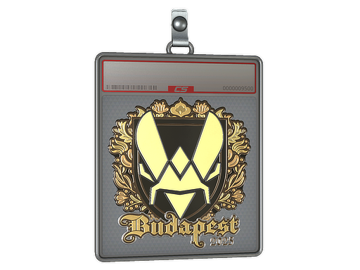 Item Sticker Slab | Vitality (Gold) | Budapest 2025