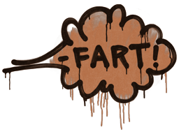 Item Graffiti | Fart (Tiger Orange)