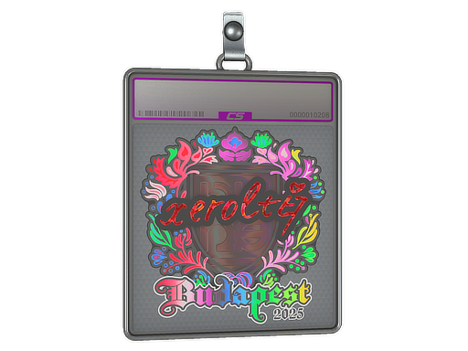 Item Sticker Slab | xerolte (Holo) | Budapest 2025