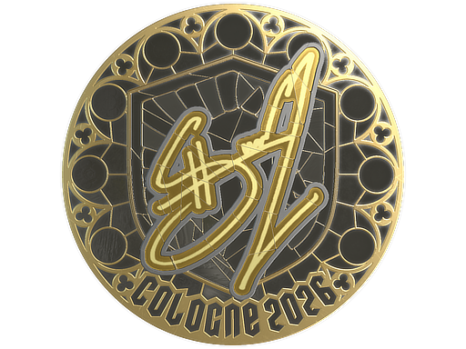 Item Sticker | siuhy (Gold) | Cologne 2026