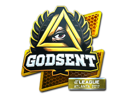 Item Sticker | GODSENT (Foil) | Atlanta 2017