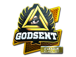 Cosmetic Sticker | GODSENT (Foil) | Atlanta 2017 of Craft