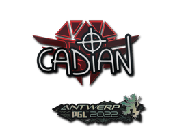 Item Sticker | cadiaN | Antwerp 2022