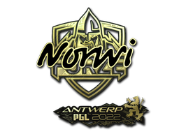 Item Sticker | Norwi (Gold) | Antwerp 2022