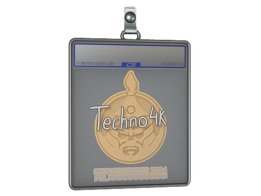 Item Sticker Slab | Techno4K | Copenhagen 2024