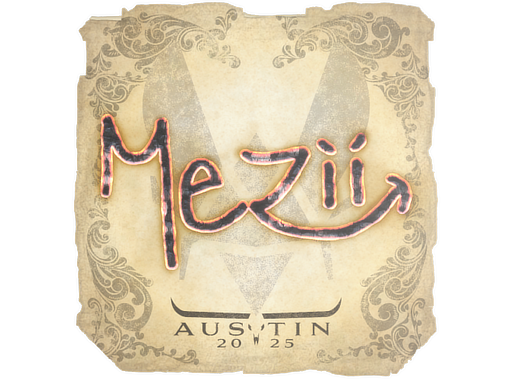 Item Sticker | mezii | Austin 2025