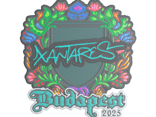 Item Sticker | XANTARES (Embroidered) | Budapest 2025