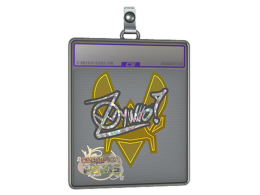 Item Sticker Slab | ZywOo (Glitter, Champion) | Paris 2023