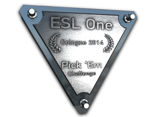 Item Silver Cologne 2014 Pick'Em Trophy