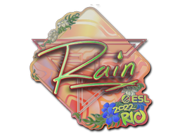 Item Sticker | rain (Holo) | Rio 2022