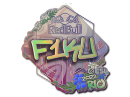 Item Sticker | F1KU (Holo) | Rio 2022