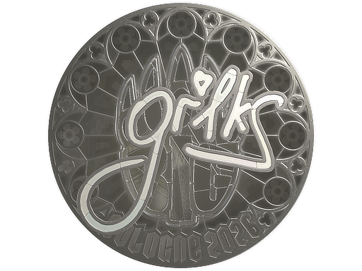 Item Sticker | gr1ks (Foil) | Cologne 2026