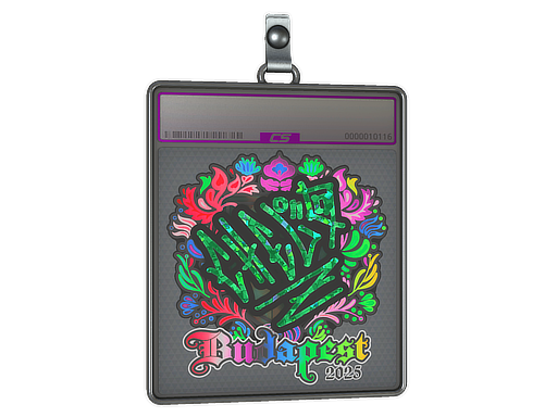 Item Sticker Slab | chelo (Holo) | Budapest 2025