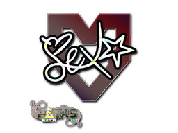 Item Sticker | dexter (Glitter) | Paris 2023